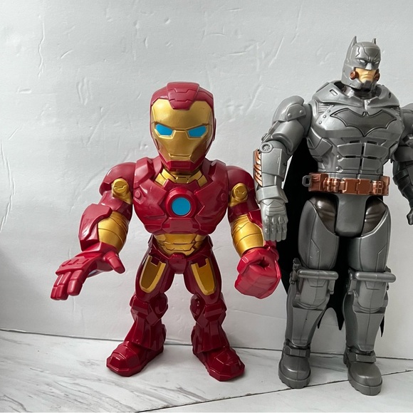 DC Comic Battle Strike Batman Action Figure And Iron Man Action Marvel Toys Kids - Picture 6 of 7